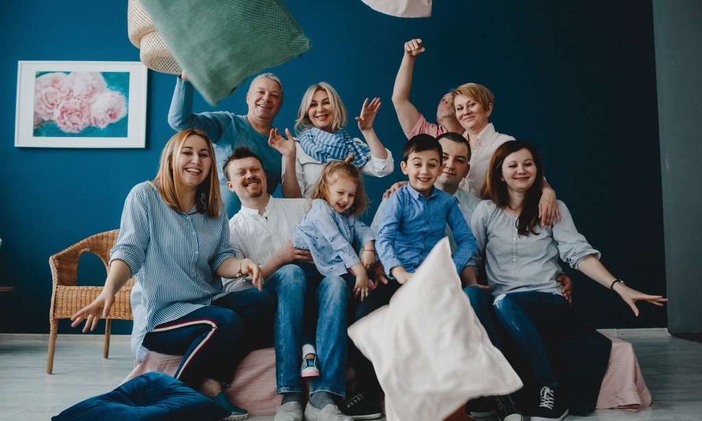 Advantages of living with your family.