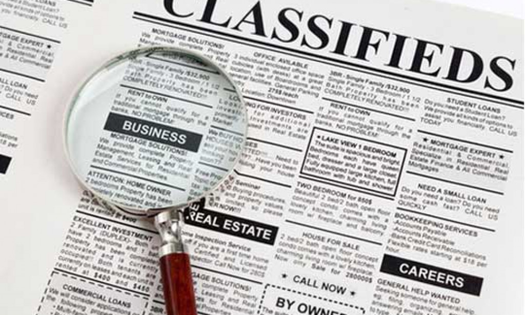 Guidance on classified advertisements